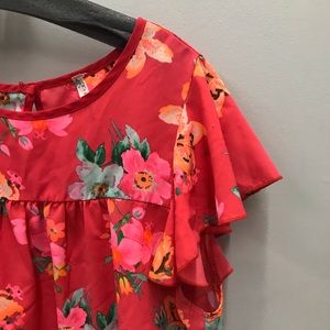 MOA USA Tops - MOA Brand Hawaiian printed top MOA USA Tops - MOA Brand Hawaiian printed top